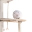 Armarkat Natural Sisal Scratching Cat Tree 58 Height BGE