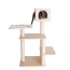 Armarkat Premium Scots Pine Solid Wood Cat Tree, 50