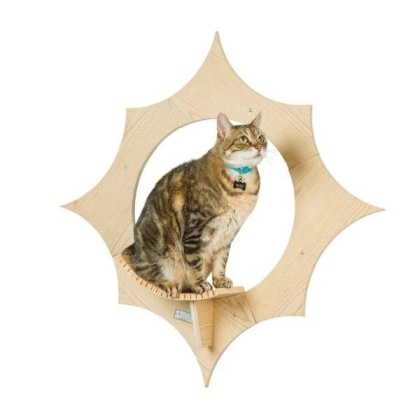 Armarkat Sun-Shaped,Wall-Mounted Climbing Cat Shelves W2203