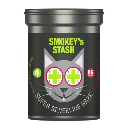 Smokey\'s Stash Silvervine Haze Potent Catnip and Silver Vine