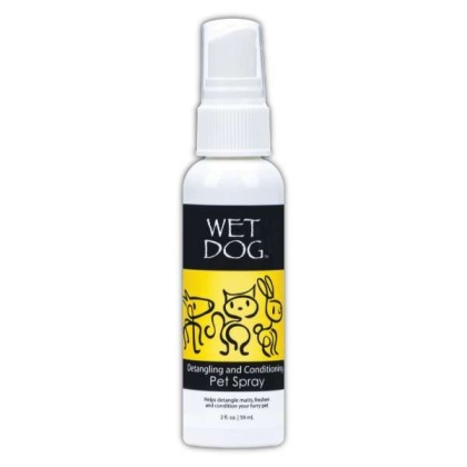 Wet Dog - Detangling and Conditioning Pet Spray - 2 oz