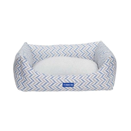 Waikiki Eco-Fabric Bolster Dog Bed - Medium