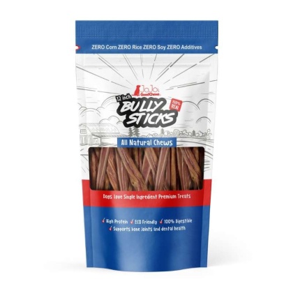 All-Natural Beef Bully Stick Dog Treats - 12\