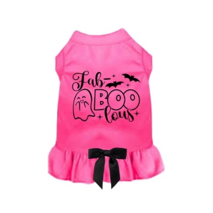 Fab-BOO-lous Ghost Dog Dress - L