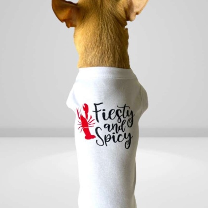 Feisty & Spicy Dog Tee - XS