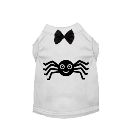 Itsy Bitsy Spooky Spider Dog Tee - M