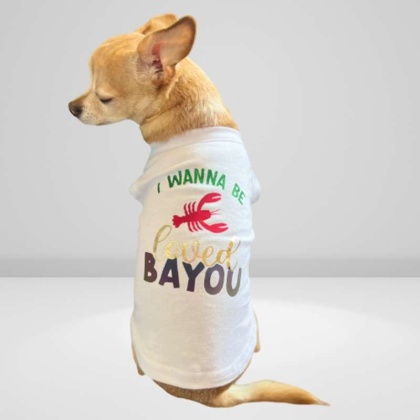 Just Want to Be Loved BAYOU- Dog Shirt - Small