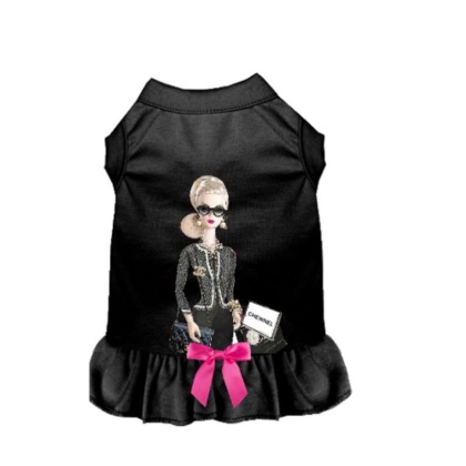 Shopping Day with Barbie- Dog Dress - Small