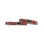 Red Plaid - Adjustable Collar - Large