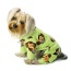 Lime - Silly Monkey Fleece Turtleneck Pajamas - XS