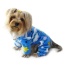 Blue - Stars and Clouds Fleece Turtleneck Pajamas - XS