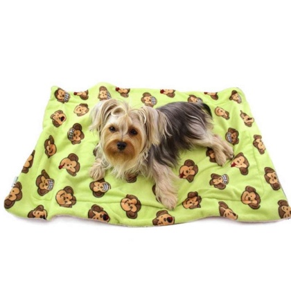 Lime - Silly Monkey Ultra-Plush Blanket - 50\