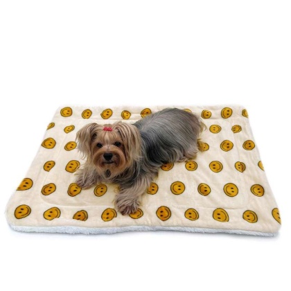 Yellow - Ultra Plush Happy Face Blanket - 30\