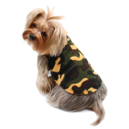 Green - Camouflage Vest with Ultra Soft Lining - L