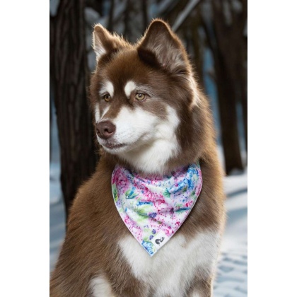 Hydrangea Haven Dog Bandana - M/L - 27in x 13in