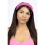 Pink Solid Beaded Headband