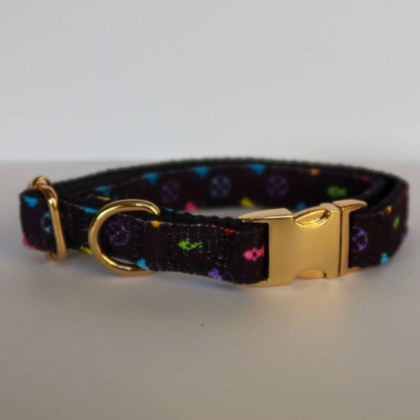 Black/Multi  - Petite Bonejour Collar