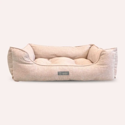 TAN - NANDOG Poplin Large Reversible Dog Bed