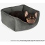 DARK GRAY - NANDOG Reversible Micro-Plush Fabric Pet Bed