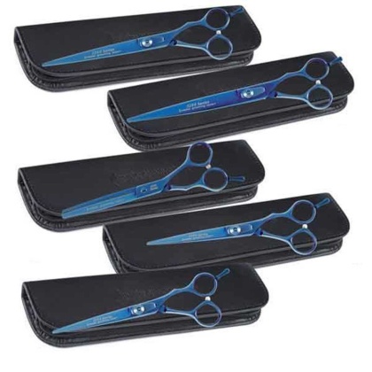 MGT 5200 Blue Titanium Shear Kit 5pc