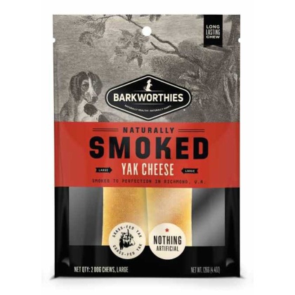 Barkworthies Smoked Yak Cheese - Large 2pk