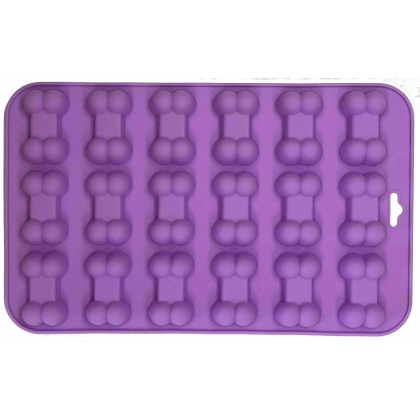 Dogtastic Jelly Shots Silicone Mold Bone Shape 9\