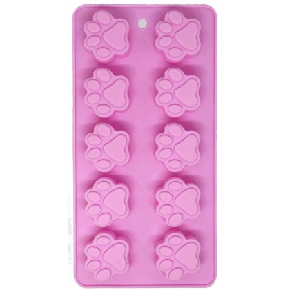 Dogtastic Jelly Shots Silicone Mold Paw Shape 8.5\