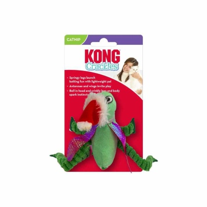 KONG Holiday Crackles Grasshopper