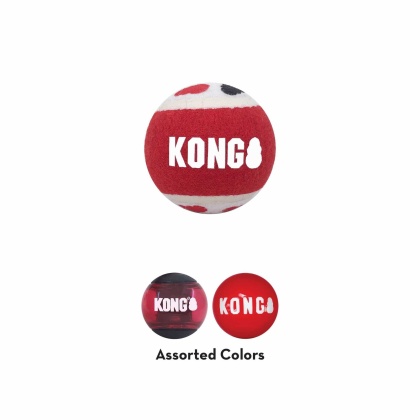 KONG(R) Signature Ball Dog Fetch Toy Medium Bulk