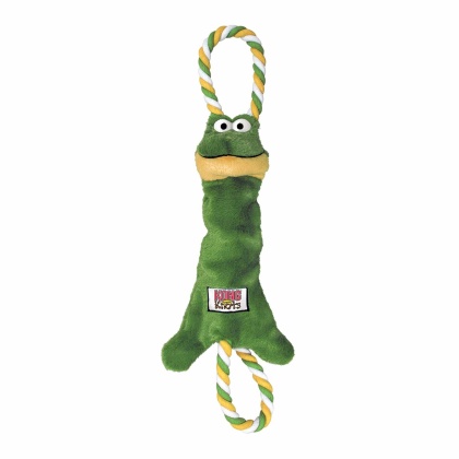 KONG(R) Tugger Knots Frog Dog Rope Toy Medium/Large