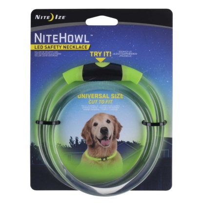 Green - Nite Ize NiteHowl LED Safety Necklace