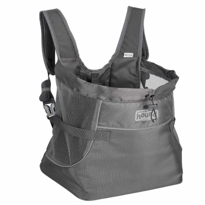 Grey - Outward Hound PupPak Dog Front Carrier Medium Grey - Medium