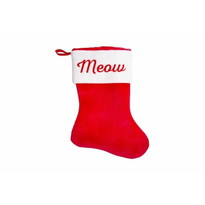 Pearhead Meow Christmas Stocking