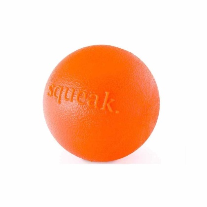 Orange - Planet Dog Orbee-Tuff Squeak Ball Dog Toy