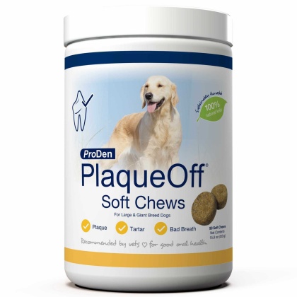 PlaqueOff Soft Chews Large Breed  - 90ct