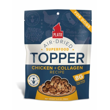 Plato Food Topper Chicken & Collagen Recipe - 5.5oz