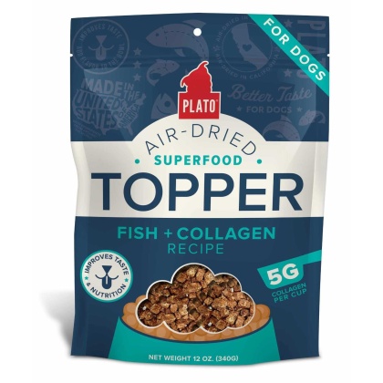 Plato Food Topper Fish & Collagen Recipe  - 12oz