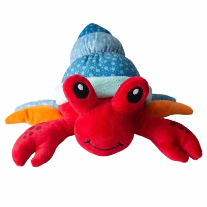 SnugArooz Hermie the Crab Plush Dog Toy 9\