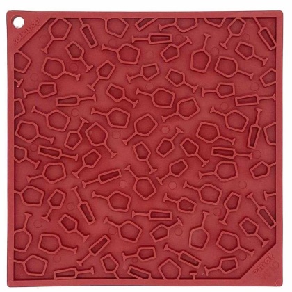 Vino Red - SodaPup eMat Enrichment Lick Mat  - 8\