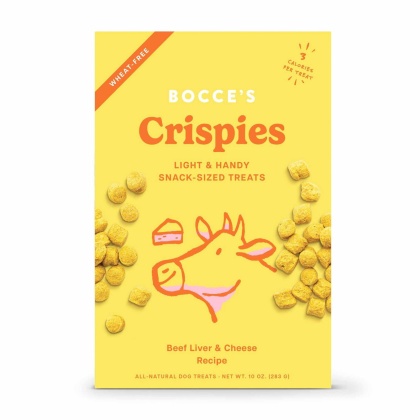 Bocce\'s Bakery Liver + Cheese Crispies Dog Treats 10oz