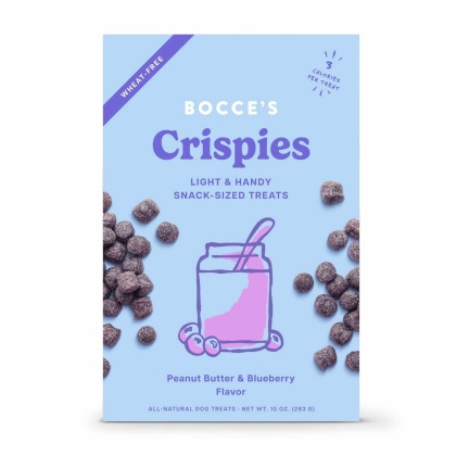 Bocce\'s Bakery PB + Blueberry Crispies Dog Treats 10oz