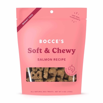 Bocce\'s Bakery Salmon Soft & Chewy Dog Treats 6oz