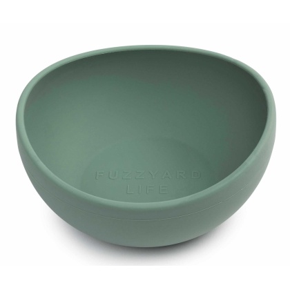 Myrtle Green - FuzzYard Life Silicone Bowl - M