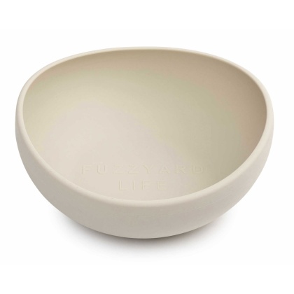 Sandstone - FuzzYard Life Silicone Bowl  - M