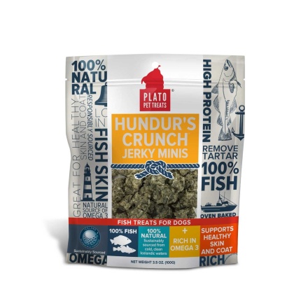 Plato Hundur\'s Crunch Jerky Minis  - 3.5oz