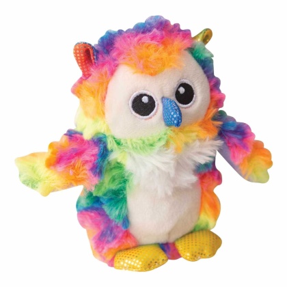 SnugArooz Baby Hootie the Owl Plush Dog Toy 5\