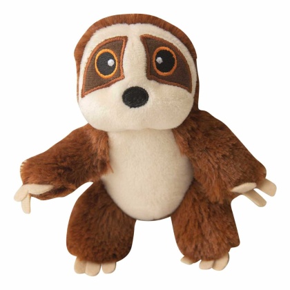 SnugArooz Baby Sasha the Sloth Plush Dog Toy 5\