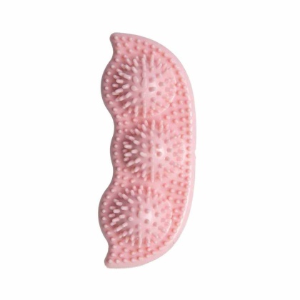 Pink - SnugArooz Pea Podz Dog Chew Toy  - 5\