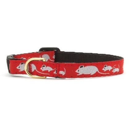 Up Country Mouse Cat Collar