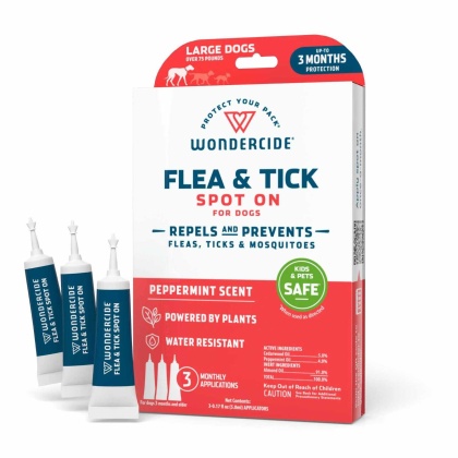 Peppermint - Wondercide Flea & Tick Spot On for Dogs  - Large